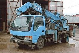 Автобуровая ISUZU ELF, бурильно-крановая установка AICHID502 в Казани