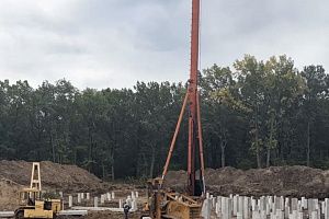 Динамическое погружение свай (Забивка свай) в Казани
